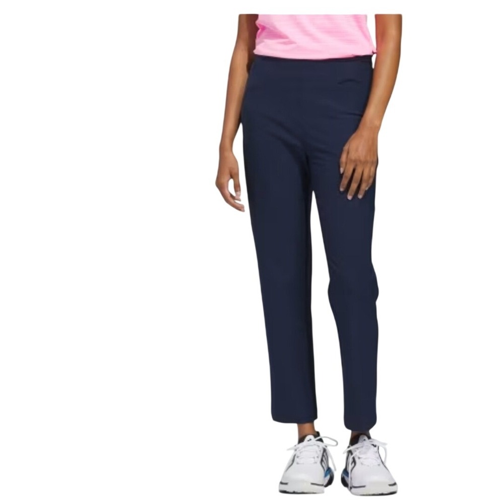 Adidas NEW Womens Pull-On Ankle Golf Pants Crew Navy Blue GL6582 XL